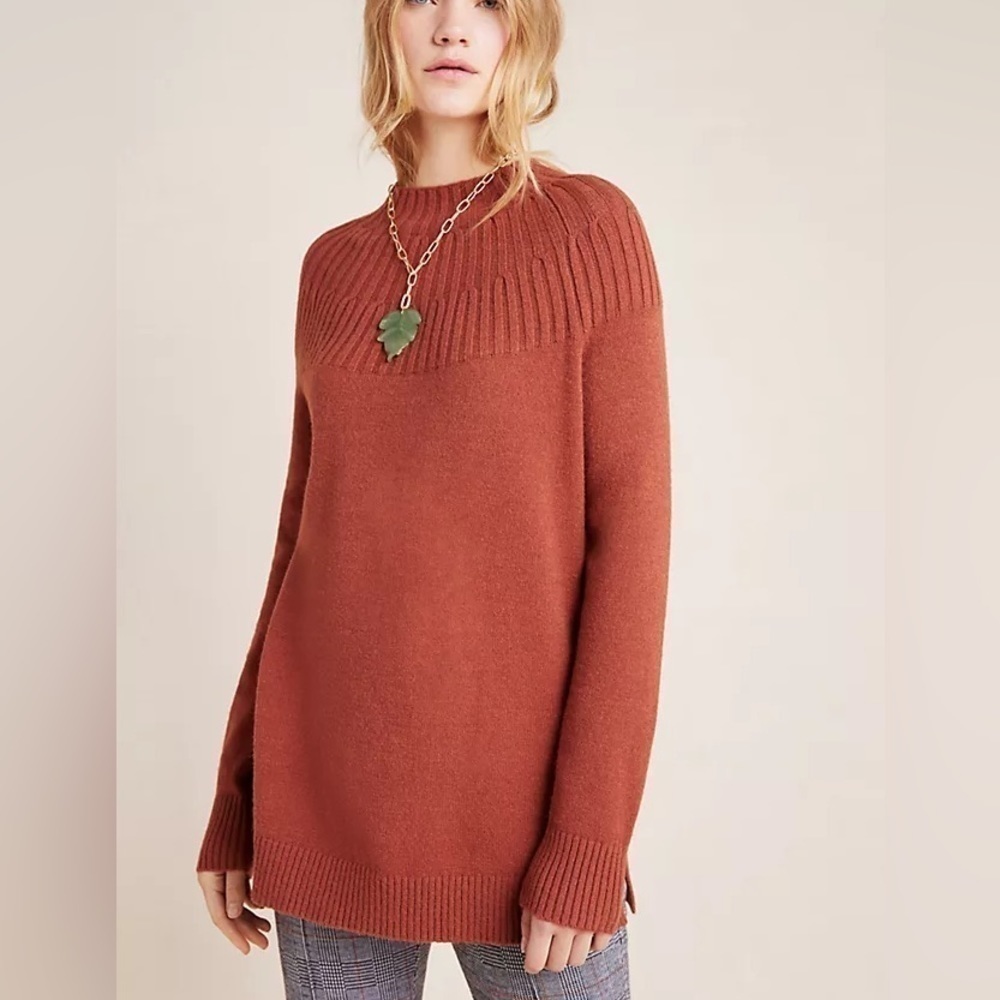Anthropologie Wilford Tunic Sweater Sz S
